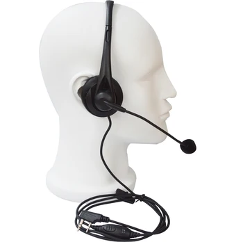 XQF Nye K-C1 2 Pin-Headset Mikrofon Walkie talkie hovedtelefoner Fo Baofeng Tilbehør KSUN X-30 Retevis UV-82 PUXING TYT