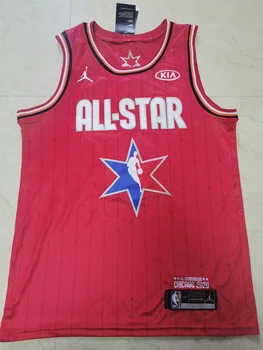 NBA Chicago 2020-ALL-STAR-Udgave Mænds Los Angeles Clippers #2 Leonard Basketball Trøjer Rød