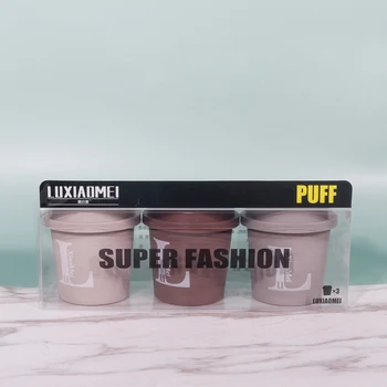 1Pc Kosmetiske Pulver Puff Puff Kop Kaffe SetSmooth Kvinders Makeup Foundation Svamp Skønhed At Gøre Op Redskaber Vand-dråbe-Form