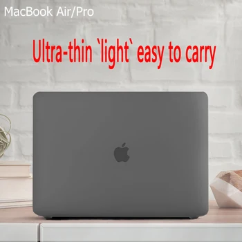 Laptop Case Til MacBook Air Pro 13 16 tommer A1466'A2141 til 2018`2020 Nye Air 13 A1932 Pro 13 A1706 A1708 A2159 med Touch Bar-ID