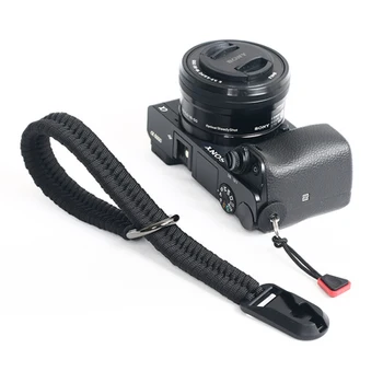 Hånd-vævet Nylon reb Kamera Håndledsrem Håndled Band for Leica M10 Fuji-film XT10 XT20 XT30 XT3 X100 Ricoh GR3 GR2 NIKON Z6 Z7 R6