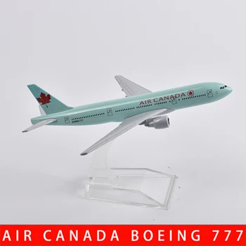 JASON TUTU 16cm Air Canada Boeing 777 Fly modelfly Trykstøbt Metal 1/400 Skala Fly Model Gave Samling