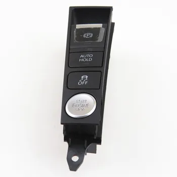 For VW Passat B7 CC 2010-Bil Motor Start/Stop Keyless Auto-hold-ESP OFF Switch Håndbremsen Knappen 3AD927137B 3AD 927 137 B