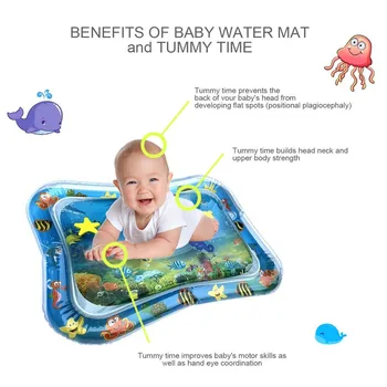 Oppustelige Baby Vand Mat pude badekar Sjov Aktivitet Spille Center for Børn og Spædbørn oppusteligt badekar pude hot salg