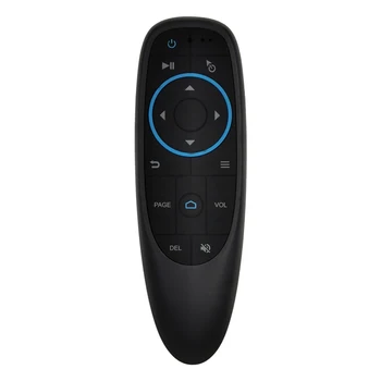 G10BTS Bluetooth-5.0 Air Mouse 6-Akset Gyroskop 17 Nøgler Smart Fjernbetjening til Projektor, Computer, PC, TV-BOKS
