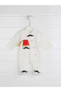 Hvid Baby Rompers Passer Dreng Osmanniske Fez Nyfødte Tøj 4 stk sæt bomuld, blød Drenge tøj modeller til babyer