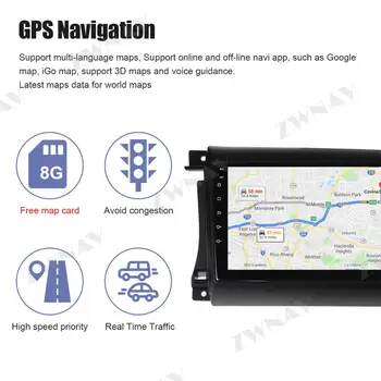 Android10.0 Bil DVD-Afspiller Multimedie Radio-afspiller Til Ford Transit 2010-2016 bil withGPS Kort Navigation hovedenheden radio Spillere