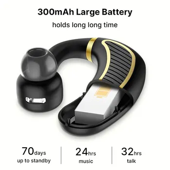 Bil med Håndfrit Bluetooth-Hovedtelefoner Hovedtelefoner støjreducerende Gaming Headset Bas Trådløse Hovedtelefoner Til, Xiaomi mi 9 Samsung A50