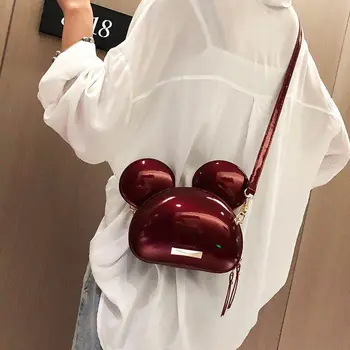 2020 nye mode design damer Mickey taske søde sjove damer aften taske kobling taske, skuldertaske fødselsdag gave