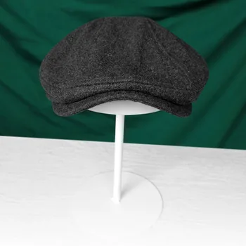 Nye Beret Mænd Kvinder Uld Hatte Avisdrenge Caps Gatsby Ottekantede Cap uld Vintage Britiske hat Efterår og Vinter Fladskærms Ivy Cap X-Large