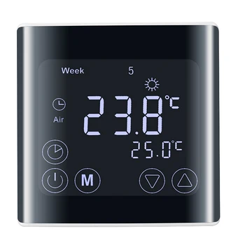 230V 16A Temperatur Controller LCD-Skærm Digital Touchscreen Værelses Gulvvarme Termostat