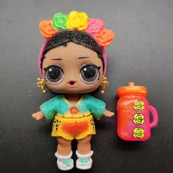 Ægte lol overraskelse dukke neon fluorescerende søster børns legetøj pige gave