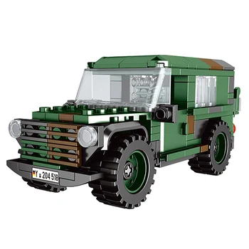 XINGBAO 06041 Army Tema Offroad Bil Technic Tank byggesten Militær Lastbil WW2 Våben Tal Mursten Legetøj til Drenge