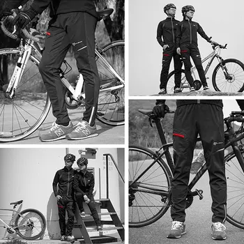 ROCKBROS Mænd Kvinder Vindtæt Åndbar Cykling Cykel Bukser Cykel Sport Pants Riding Kører Vandring Lystfiskeri Trænings Bukser