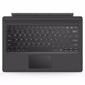MoKo Type Bugt til Surface Pro 7/ Pro 6 / Surface Pro 5 (Pro 2017),Let Slanke Trådløse Bluetooth-Tastatur med To knapper