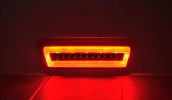 LED Bageste Tåge baglygte Strobe Bremse-Lampen For Nissan Juke Rogue Murano Sedan