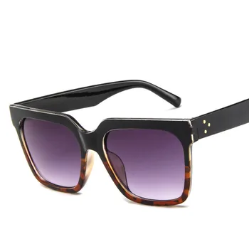 LeonLion 2021 Pladsen Luksus Gradient Sunglasse Kvinder Classic Retro Slik Farve Plast Briller Vintage Oculos De Sol Feminino