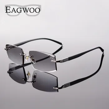 EAGWOO Uindfattede Solbriller MR-8 Sol Briller, Linser, Briller Farve Linser til Anti Sollys og Blænding Anti UV 258038 Ny