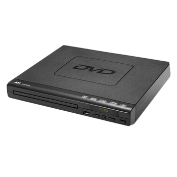 Bærbar DVD-Afspiller til TV Understøtter USB-Port Kompakte Multi-Regionen DVD/SVCD/CD/Disc-Afspiller med Fjernbetjening, som Ikke Understøtter HD