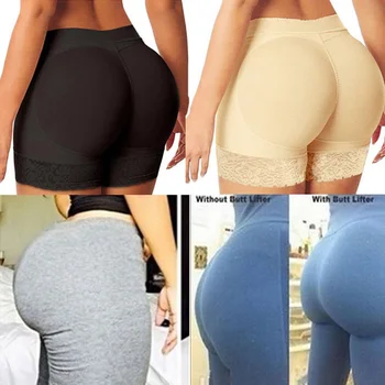 Kvinders Plus Size Sexede Shorts Med Høj Talje, Mave Kontrol Body Shaper Briefs Slankende Bukser