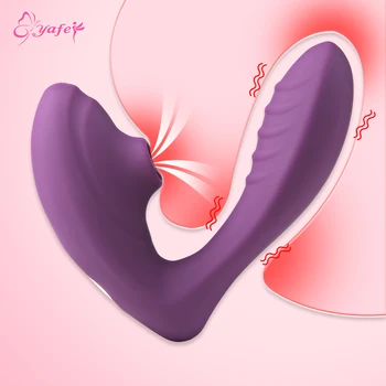 Vaginal Massager Vibrator til Kvinder Klitoris Stimulation Sugende Dildo Vibrator Kvindelige Masturbator Oral Sugning Erotisk Sex Shop