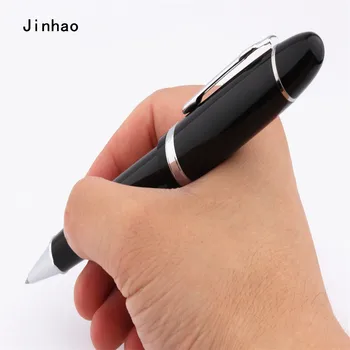 Jinhao 159 Black Business kontor, Medium Spids Rollerball Pen Nye studerende Leverancer af kontorartikler