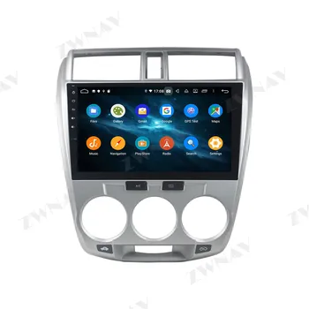 2 din Android 10.0 skærmen Car Multimedia afspiller Til HONDA CITY 2006-2013 Video audio stereo radio GPS navi-hovedenheden auto stereo