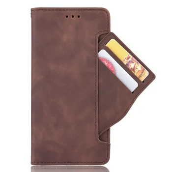 For Samsung Galaxy Note20 Ultra 5G Tilfælde, Skin Feel Læder Telefonens bagcover Til Samsung Galaxy Note 20 5G Med Separate Kort Slot