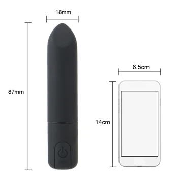 10 Hastigheder Læift Mini Vibratorer Bullet Vibrator Kraftfuld G-spot Massager Sex Legetøj til Kvinder Klitoris Stimulator-Anal Dildo
