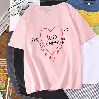 Harry Styles Oversize T-Shirt 1D Én Retning, Udskrive Grafiske T-Shirts Streetwear Toppe Tee Kvinder Harajuku Sommeren Mujer Camisetas