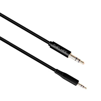 SHELKEE Feber klasse for AKG Y40/QY45/Y50/Y55 5N enkelt krystal kobber øretelefon opgradering linje på 3,5 mm til 2,5 mm audio kabel