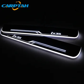 CARPTAH Trim Pedal Udvendige bildele LED Døren Vindueskarm Scuff Plate Vej Dynamisk Streamer lys For Hyundai IX35 2010 - 2018 2019