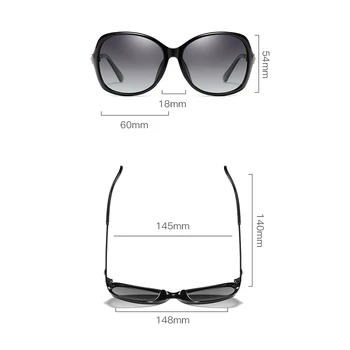 YSO 2020 Kvinder Solbriller Mode Overdimensionerede Polariseret UV-Beskyttelse Tac Linse Briller Til Kvinder, Damer Bil, der Kører Solbriller 409