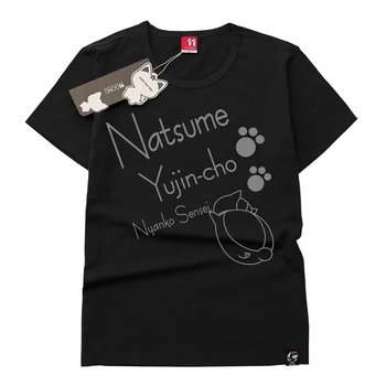 Japan Style Natsume Yuujinchou T-shirt Kvinder Tegnefilm Søde piger O-Neck Tops for Piger Summer Harajuku-Tee Shirt i Bomuld Camiseta Mujer
