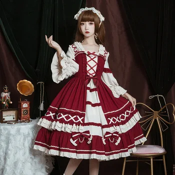 Savner Sne ~ Søde Lolita JSK Kjole Dejlige Mori Girl Dress