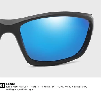 LongKeeper Mode Polariserede Solbriller Mænd Kvinder Luksus Brand Designer Vintage Kørsel Sol Briller Mandlige Beskyttelsesbriller Nuancer UV400