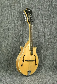 Følelse musikalske instrument, hånd-lavet mandolin Gratis forsendelse F stil solide spruce top mandolin