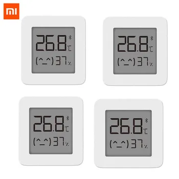 4stk Xiaomi Mijia Termometer 2 Trådløse Bluetooth-Smart Electric Digital Termometer Hygrometer Arbejde med Mijia APP Mi Hjem