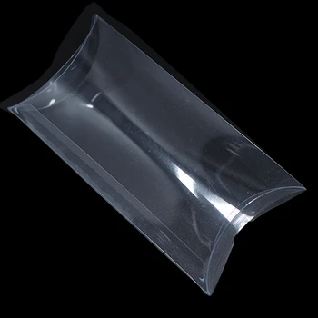 50stk PVC Pude Form Gennemsigtig Part Gaver Pakke Max DIY Håndværk Vise Slik, Snack Kassen Klart Emballage Boks 6 Størrelser