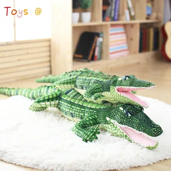 Store Simulering Krokodille Dukker, Udstoppede Dyr Virkelige Liv Alligator Plys Legetøj Kawaii Ceative Pude til Børn Gave