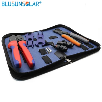 Solar pv-crimptang Kits til 2.5-6.0mm2 kabler, stik -, sol-værktøj, der er med Crimper,Stripper,Cutter