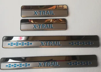 Til Nissan X-Trail X-Trail XTrail T32-2018 Bil Rustfrit Stål-Spejl Scuff Plate Dør Karmen Strip Velkommen Pedal