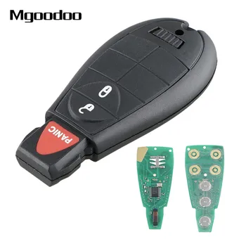 Mgoodoo 3 Knapper 433MHz Fjernbetjening Smart Key Fob For Dodge RAM 1500 2500 3500 2013-2018 Med Fjernbetjening, Start FCC ID: GQ4-53T GQ453T