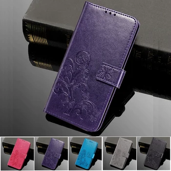 Telefon-etui til Samsung Galaxy Note 10 Pro Plus Note 10 Lite Tilfælde Flip Relief Læder Tegnebog Magnetiske Telefonen Stå bogomslag