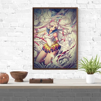 Japansk Animationsfilm Hjem Dekoration Canvas Hd Print Sailor Moon Plakater Maleri Moderne Kunst På Væggene Stuen Modulære Billede Uden Ramme