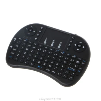 Genopladelige engelsk 2,4-GHz Trådløse i8 Tastatur, Touchpad Flyve Air Musen Til Android TV PS3 Okt Dropshipping