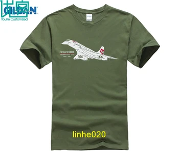 Sjove Mænds Bomuld T-Shirt 2020 Hot Salg Nye herre T-Shirt med Tegneserie Hip Hop-Shirt Aeroclassic Luftfart Arv Concorde