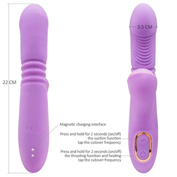 Clit Sucker Vibrator G Spot Dildo Frådede Vibrator Klitoris Stimulator Magic Wand Brystvorte Suger Vibrator Til Kvinder Voksen Legetøj
