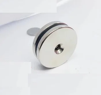 1pc 40x5 hul 6mm Neodymiu magnet 40*5 hul 6mm stærk Disc Nd-Fe-B Neodym-Magnet-Art Håndværk Forbindelse 40*5-6