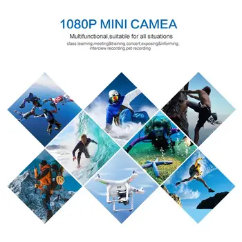 SQ11 Mini Micro HD-Kamera Video 1080P DVR Optager Mini-Sikkerhed Kamera Night Vision, Motion Detection Kamera